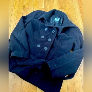 Old Navy Button Up Fleece Jacket Size Large